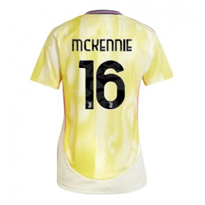 Juventus Weston McKennie #16 Dámské Venkovní Dres 2024-25 Krátký Rukáv